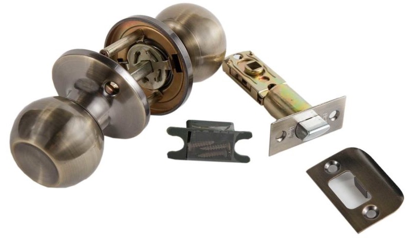 Как разобрать круглую дверную ручку Как разобрать круглую дверную ручку