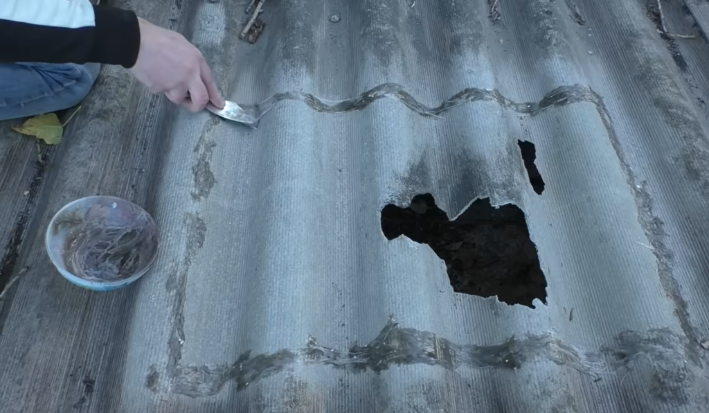 Крыша: три способа починить шифер. Дёшево и надёжно!