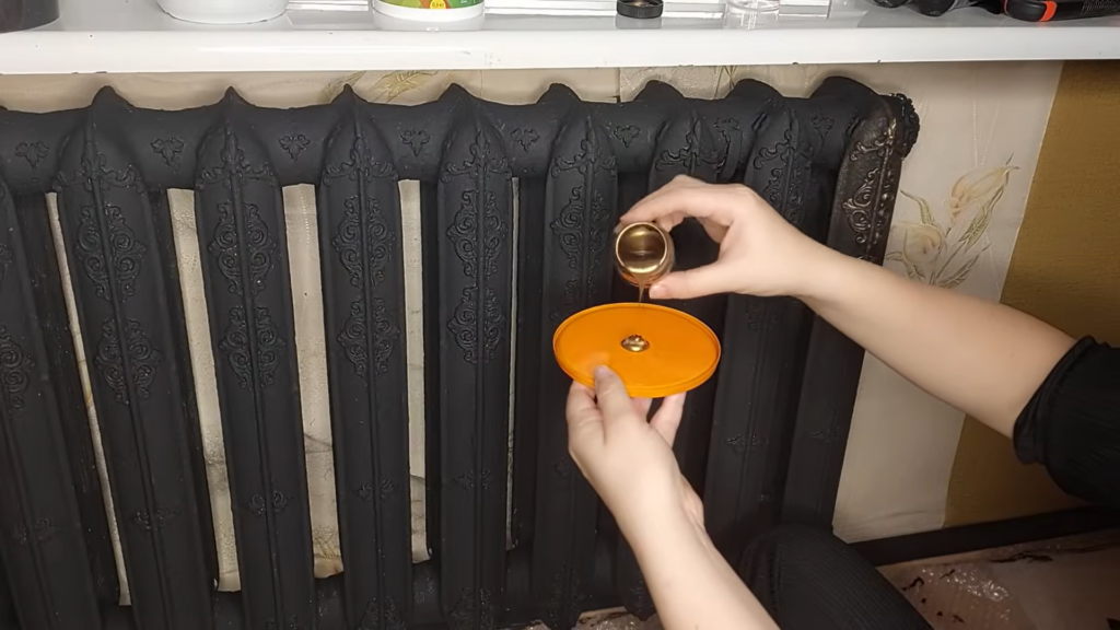 Чугунный радиатор - в винтажного красавчика. Из простых и доступных материалов