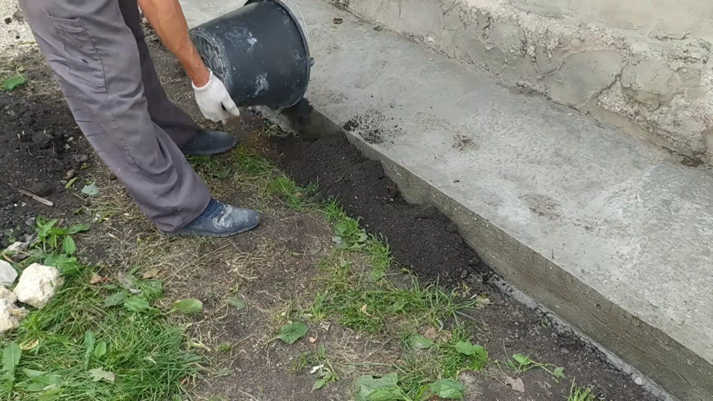 Правильная бетонная отмостка своими руками