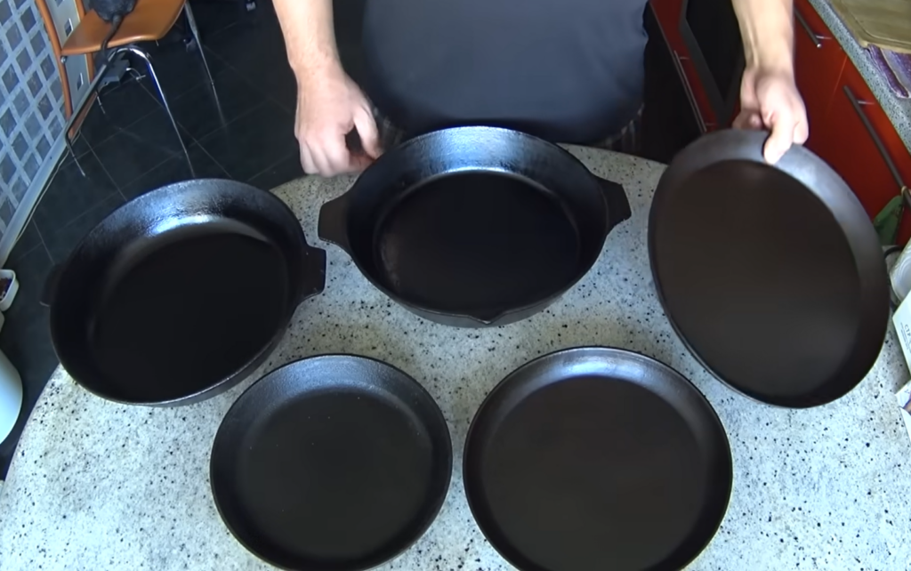 Старую, ржавую чугунную сковороду - восстановить!