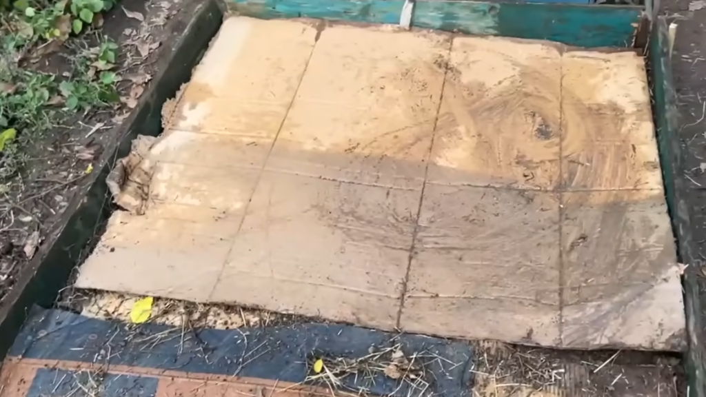 Картон на грядках - настоящий тренд!