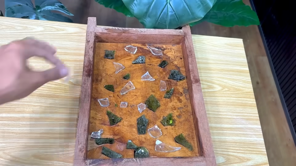 Стеклянные бутылки: терраццо своими руками