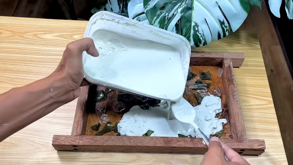 Стеклянные бутылки: терраццо своими руками