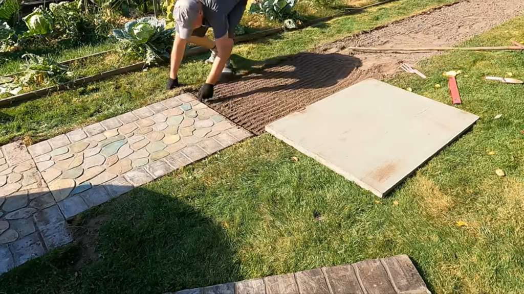 Садовая дорожка своими руками: прочная, красивая