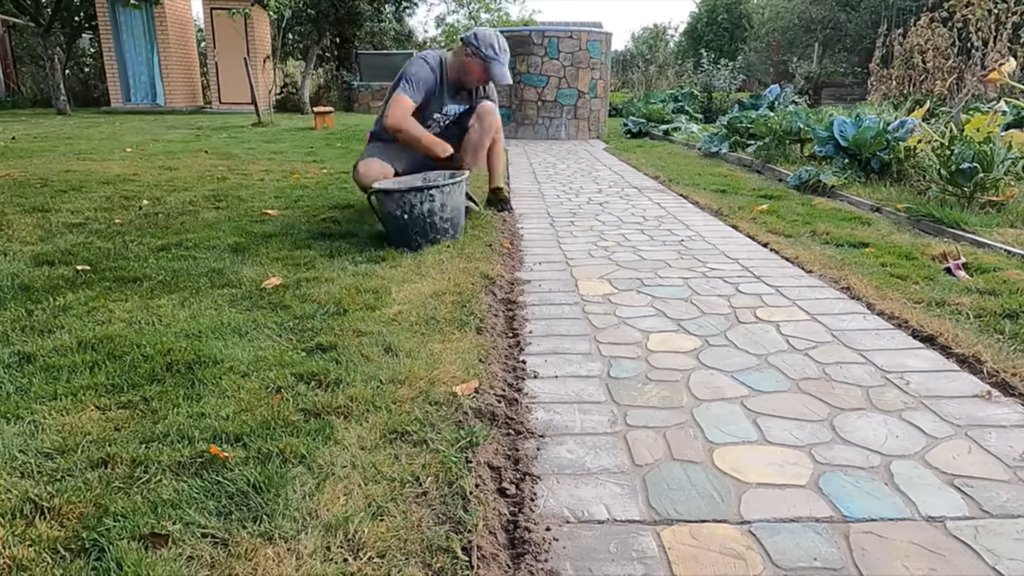 Садовая дорожка своими руками: прочная, красивая