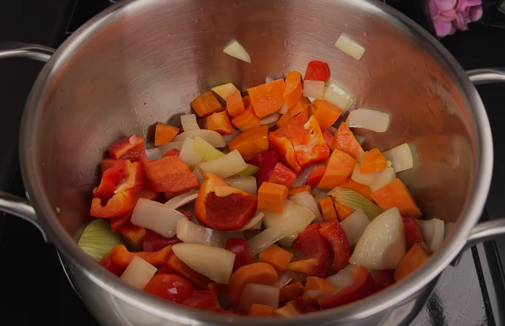 Брокколи с овощами и грибами - полезный рецепт Вашему организму