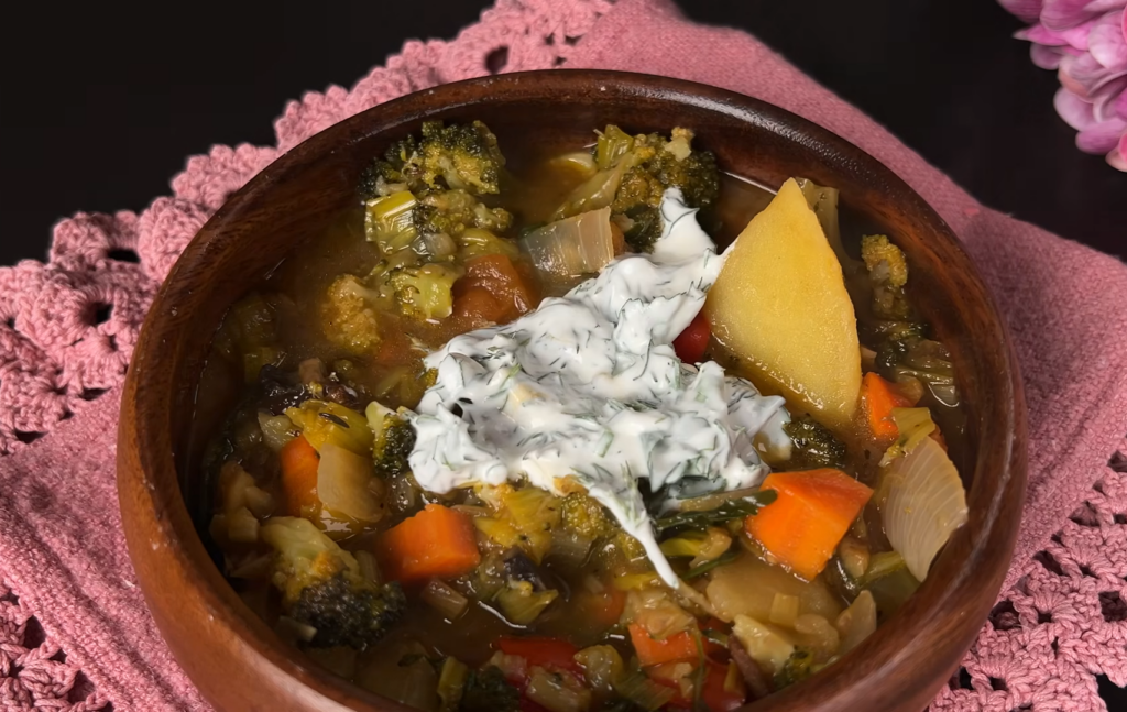 Брокколи с овощами и грибами - полезный рецепт Вашему организму