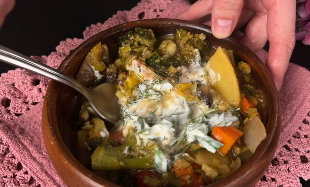 Брокколи с овощами и грибами - полезный рецепт Вашему организму