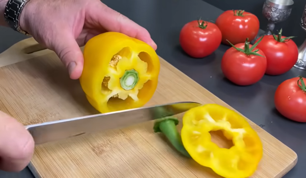 Закуска из помидор