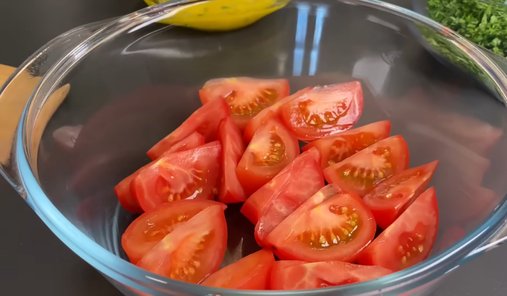 Закуска из помидор