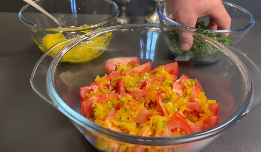 Закуска из помидор