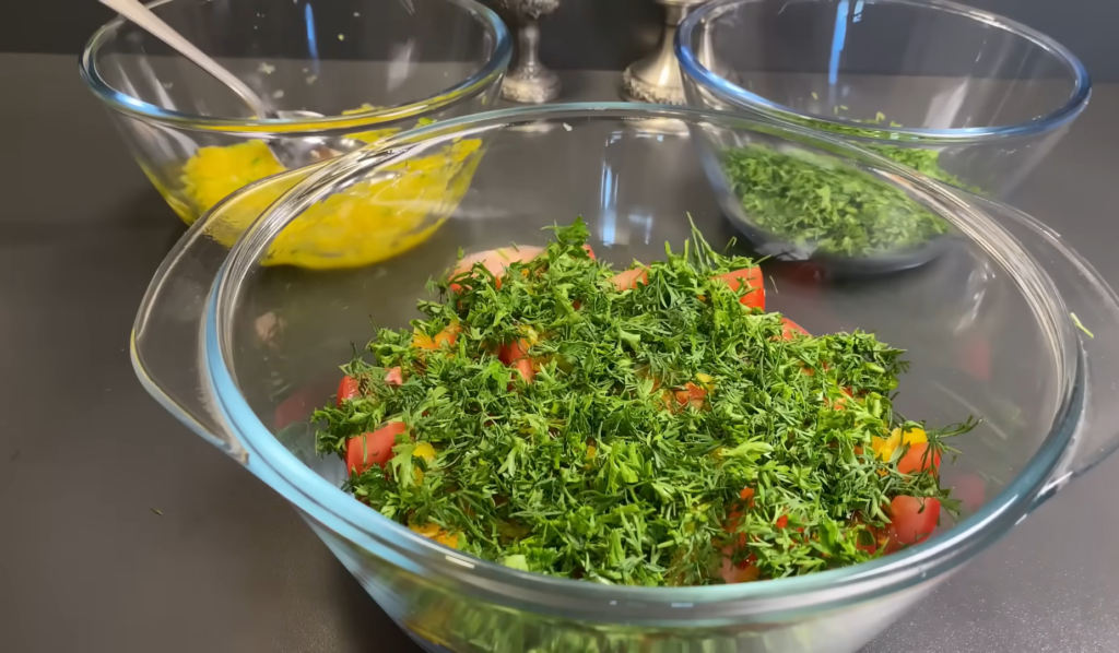 Закуска из помидор