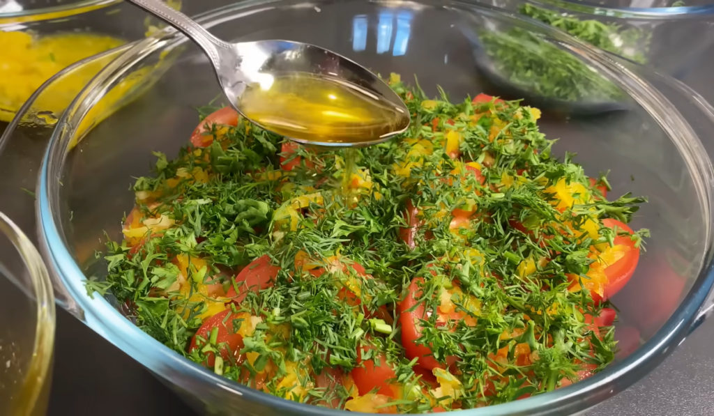 Закуска из помидор