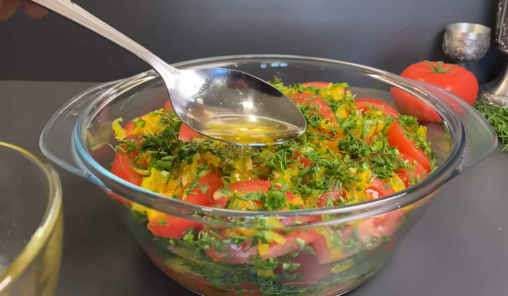 Закуска из помидор