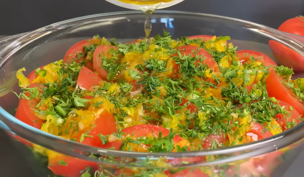 Закуска из помидор